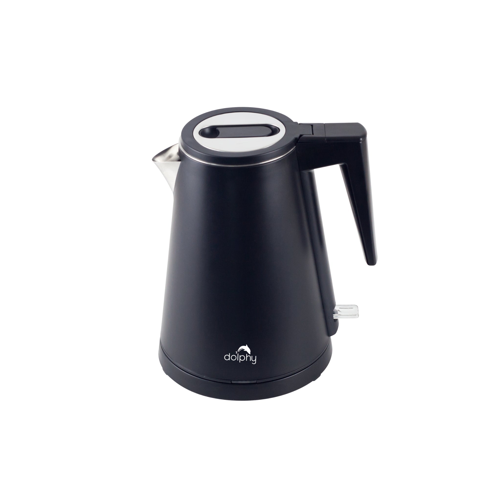 0.8L Stainless Steel Kettle - Black (Double Layer) - Appliances > Kitchen Appliances > Kettles - Rivercity House & Home Co. (ABN 18 642 972 209) - Affordable Modern Furniture Australia