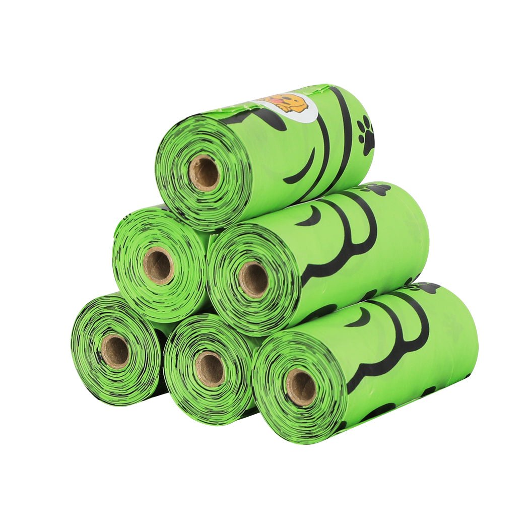 100% Compostable Biobased Dog Poop Bags with Dispenser - Green - Rivercity House & Home Co. (ABN 18 642 972 209) - Affordable Modern Furniture Australia