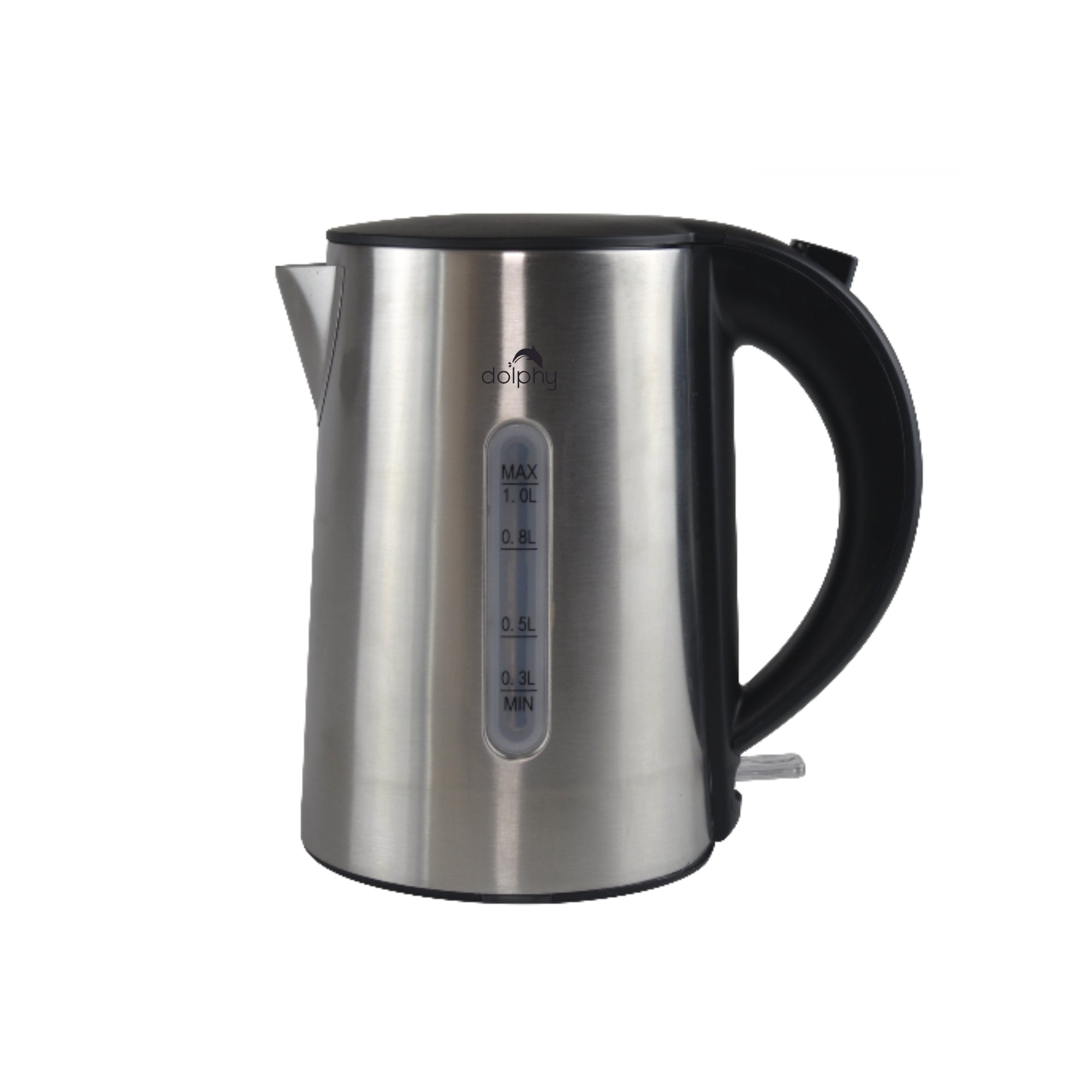 1.0L Brushed Silver Stainless Steel Kettle - Appliances > Kitchen Appliances > Kettles - Rivercity House & Home Co. (ABN 18 642 972 209) - Affordable Modern Furniture Australia
