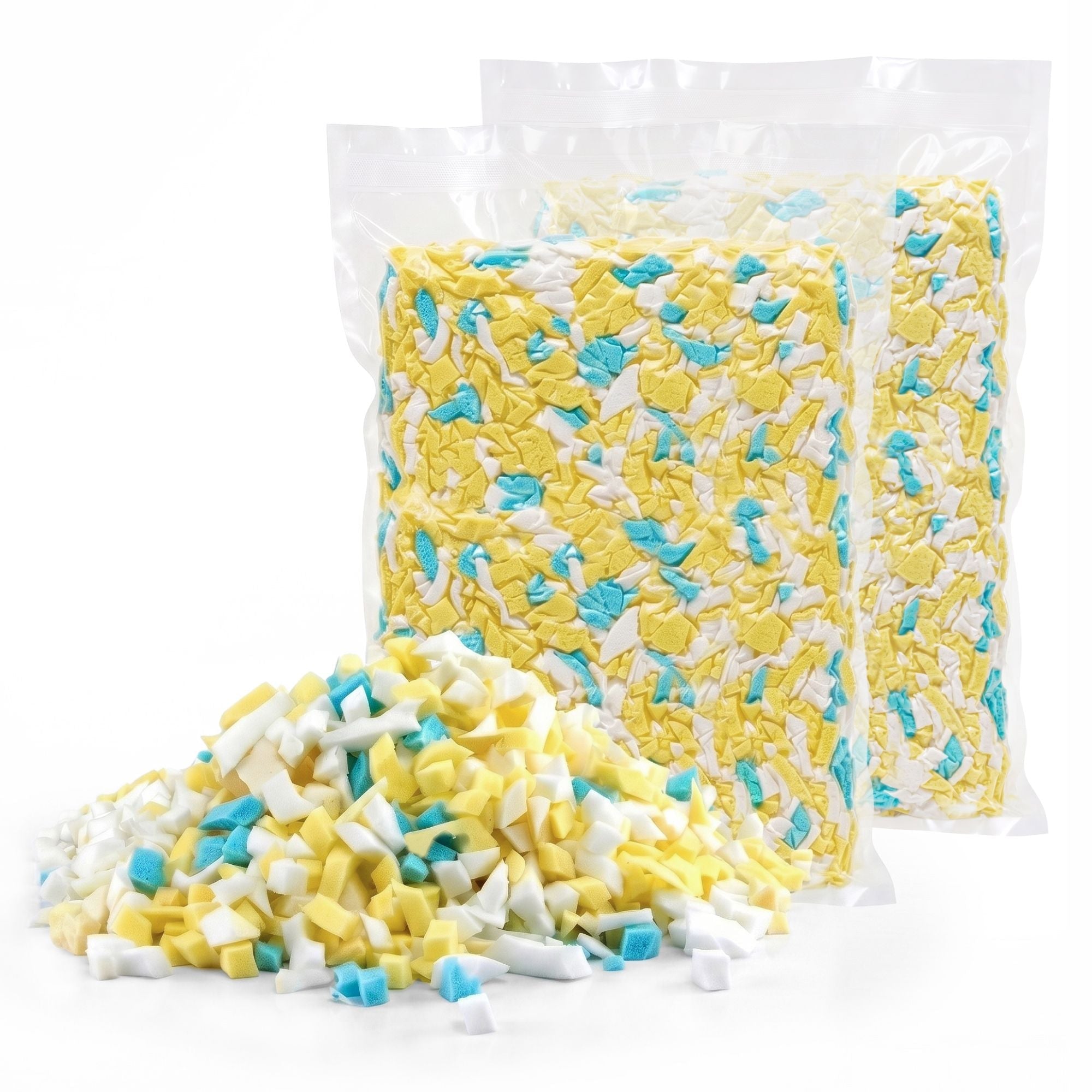 10lbs (4.4KG) Bean Bag Filler Shredded Memory Foam Filling High Density Soft Pillow Stuffing for Bean Bag Chair, Couch Cushion, Dog Bed, Stuffed Animals and Arts Crafts - Furniture > Sofas > Sofa Accessories - Rivercity House & Home Co. (ABN 18 642 972 209) - Affordable Modern Furniture Australia
