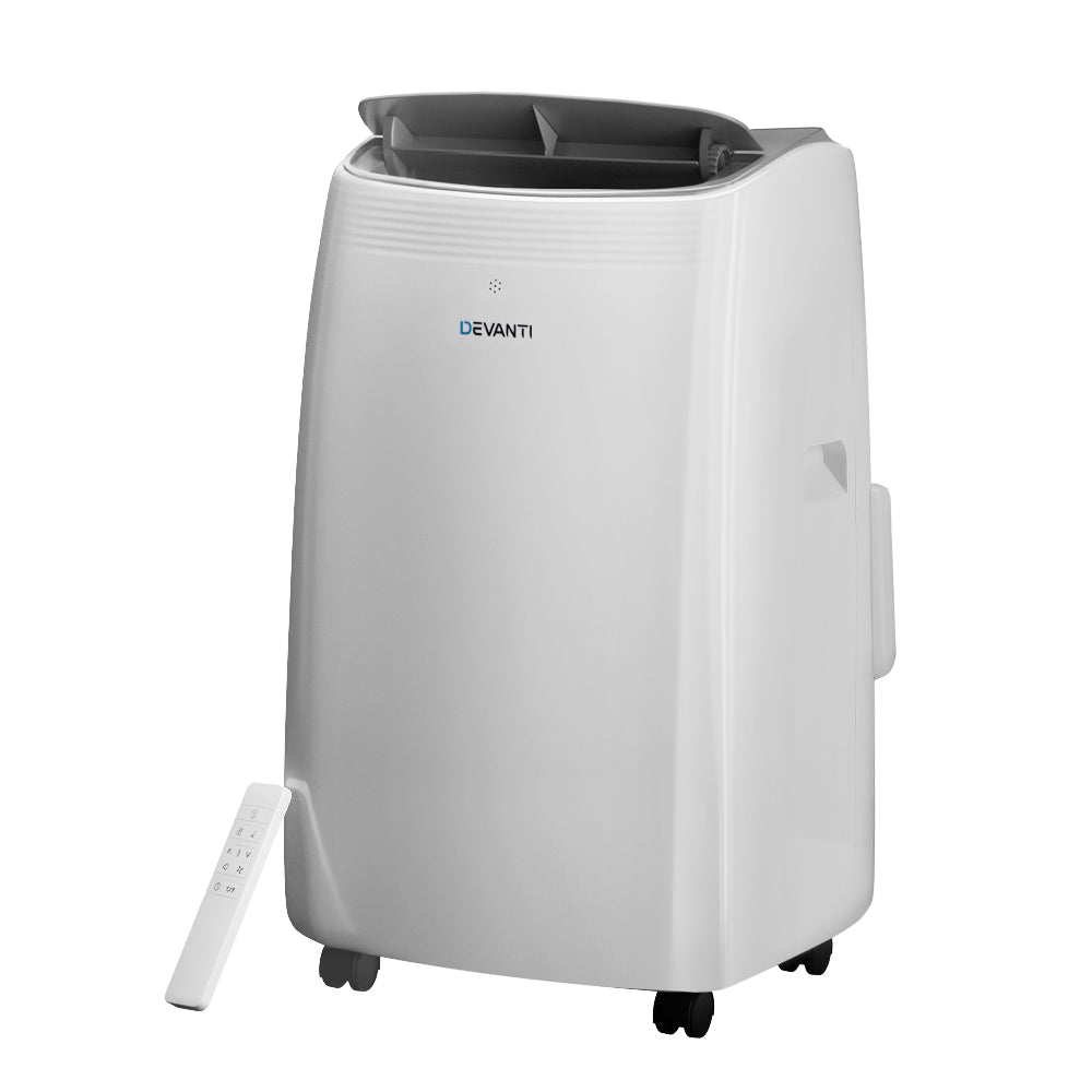 12000BTU Portable Air Conditioner Cooling Mobile Fan Cooler Remote 3300W - Appliances > Air Conditioners > Portable Air Conditioners - Rivercity House & Home Co. (ABN 18 642 972 209) - Affordable Modern Furniture Australia