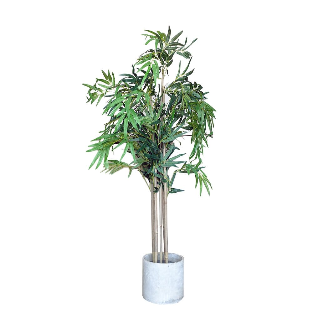 120cm Faux Artificial Potted Bamboo Plant - Green - Home & Garden > Artificial Plants > Artificial Trees - Rivercity House & Home Co. (ABN 18 642 972 209) - Affordable Modern Furniture Australia