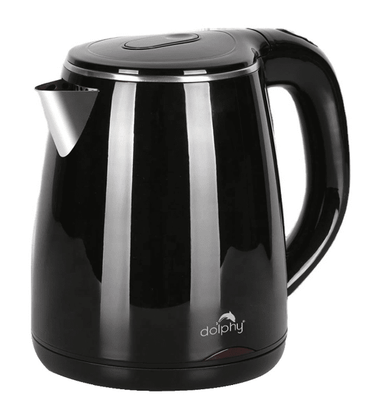 1.2L Black 1800W Electric Kettle For Hot Water - Appliances > Kitchen Appliances > Kettles - Rivercity House & Home Co. (ABN 18 642 972 209) - Affordable Modern Furniture Australia