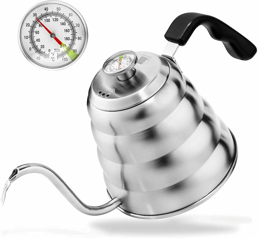 1.2L Coffee Kettle Silver - Furniture > Living Room > Coffee Tables - Rivercity House & Home Co. (ABN 18 642 972 209) - Affordable Modern Furniture Australia
