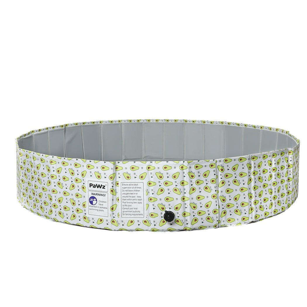 160cm XXL Portable Pet Swimming Pool - Avocados - Rivercity House & Home Co. (ABN 18 642 972 209) - Affordable Modern Furniture Australia