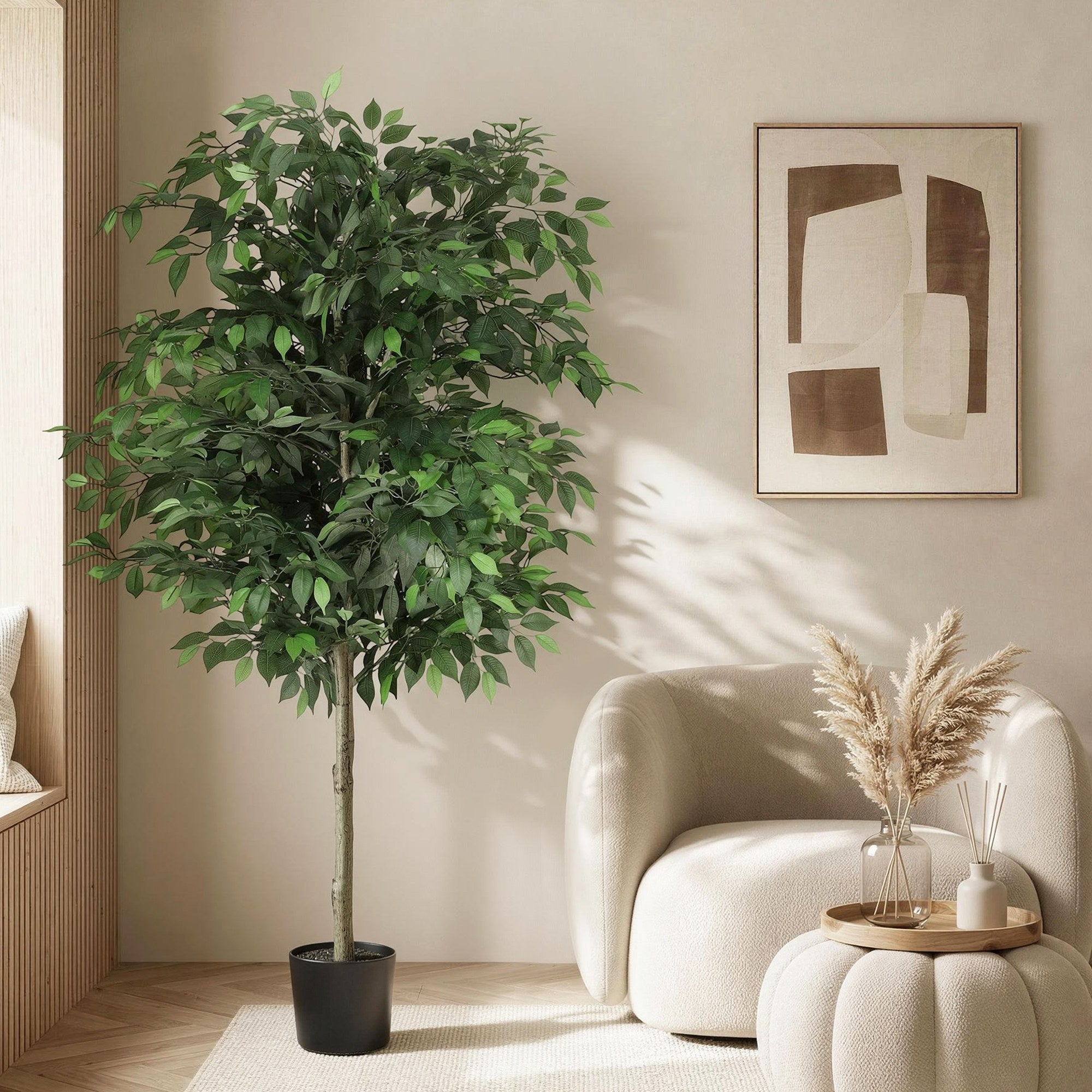 180cm Artificial Ficus Tree Faux Trees Indoor Decor Artificial Plants Lifelike Plant 1.8M - Home & Garden > Artificial Plants > Artificial Trees - Rivercity House & Home Co. (ABN 18 642 972 209) - Affordable Modern Furniture Australia