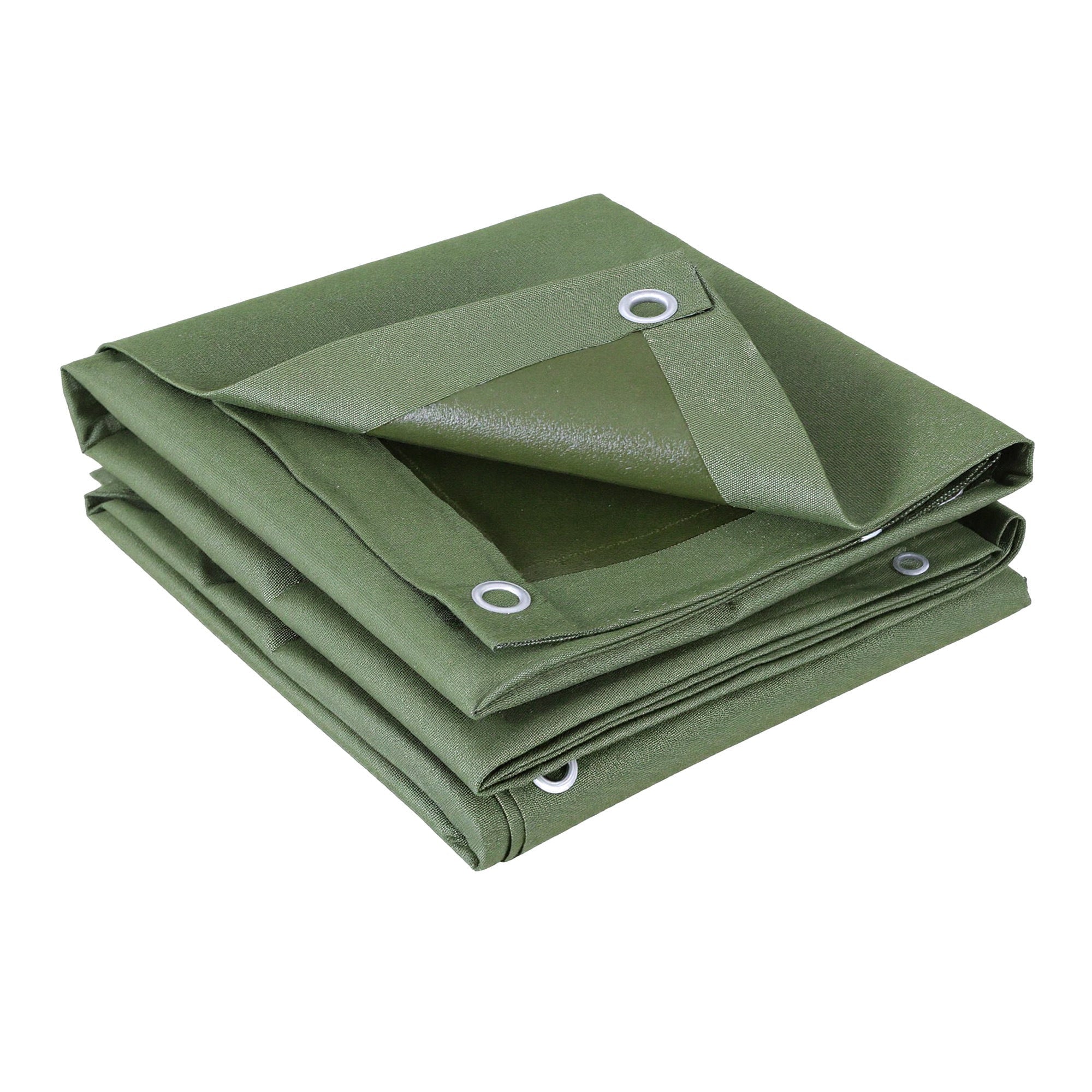 2x3m Tarp Tarpaulin 600GSM Camping Canvas Heavy Duty Water Resistant - Outdoor Recreation > Camping > Caravan Accessories - Rivercity House & Home Co. (ABN 18 642 972 209) - Affordable Modern Furniture Australia