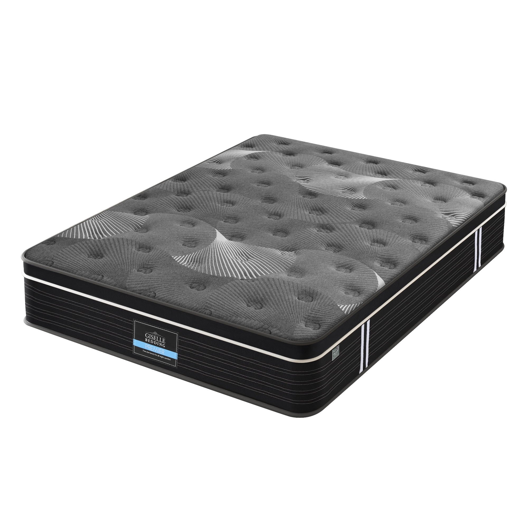 35cm Mattress Graphene Memory Foam Medium Firm Euro Top Mattresses Queen - Furniture > Mattresses > Queen Mattress - Rivercity House & Home Co. (ABN 18 642 972 209) - Affordable Modern Furniture Australia