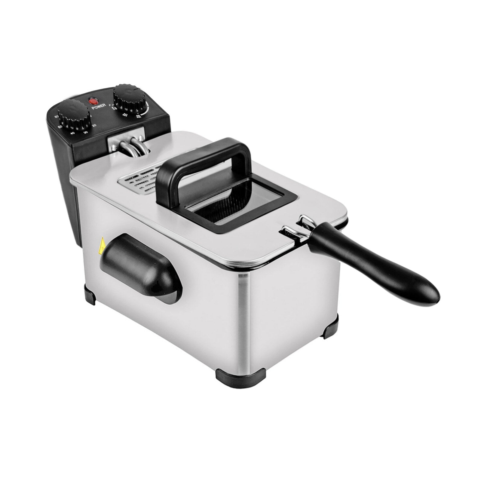 3.8L Deep Fryer with Timer Control Knob and Thermal Safety Device - Appliances > Kitchen Appliances > Deep Fryers - Rivercity House & Home Co. (ABN 18 642 972 209) - Affordable Modern Furniture Australia