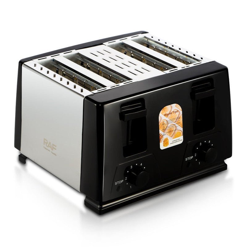 4 Slice Toaster Efficient Easy to Clean with Removable Crumb Tray Wide Slot Design - Appliances > Kitchen Appliances > Toasters & Grills - Rivercity House & Home Co. (ABN 18 642 972 209) - Affordable Modern Furniture Australia