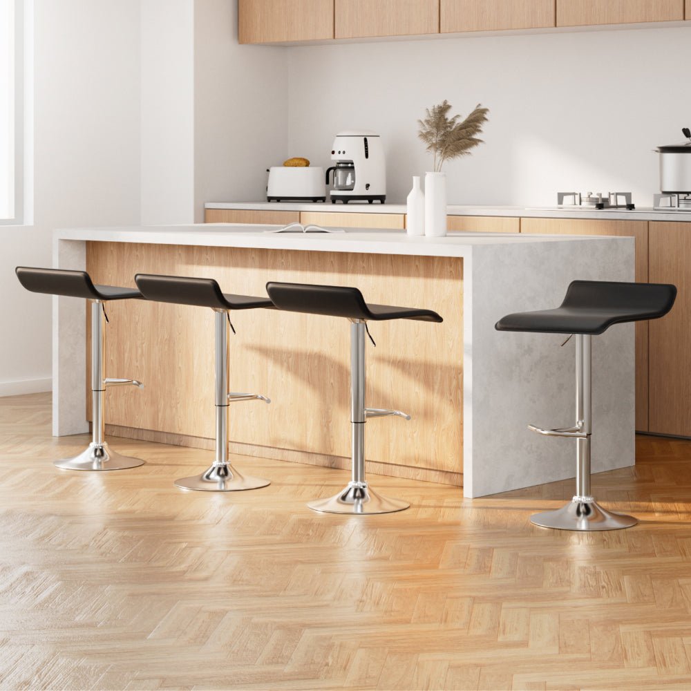 4 x Sena Bar Stools - Rivercity House & Home Co. (ABN 18 642 972 209) - Affordable Modern Furniture Australia