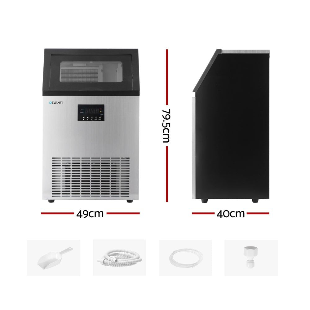 45kg Ice Maker Commercial Machine - Appliances > Kitchen Appliances > Ice Makers - Rivercity House & Home Co. (ABN 18 642 972 209) - Affordable Modern Furniture Australia