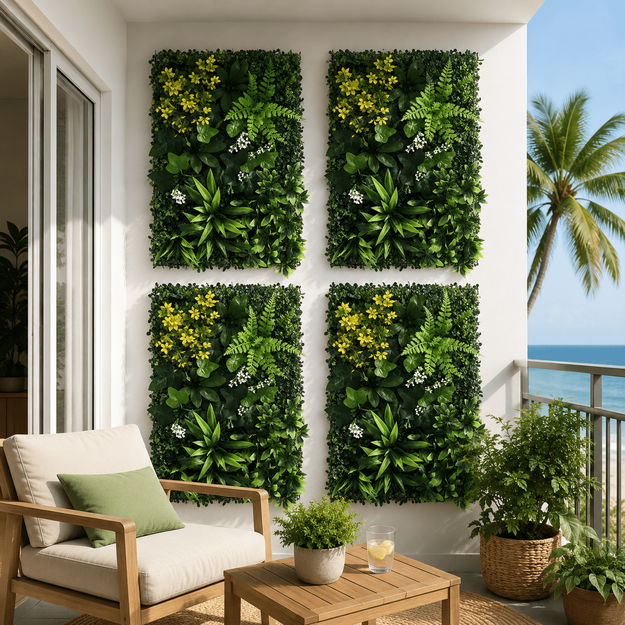 4PCS Artificial Plant Wall Panels 40X60CM Boxwood Panel Backyard Hedge Grass Backdrop Green Decor - Home & Garden > Artificial Plants > Artificial Wall Plants - Rivercity House & Home Co. (ABN 18 642 972 209) - Affordable Modern Furniture Australia