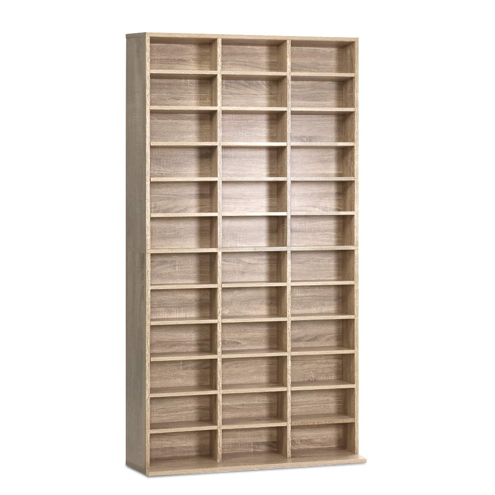 528 DVD / 1116 CD Storage Shelf Media Rack - Rivercity House & Home Co. (ABN 18 642 972 209) - Affordable Modern Furniture Australia
