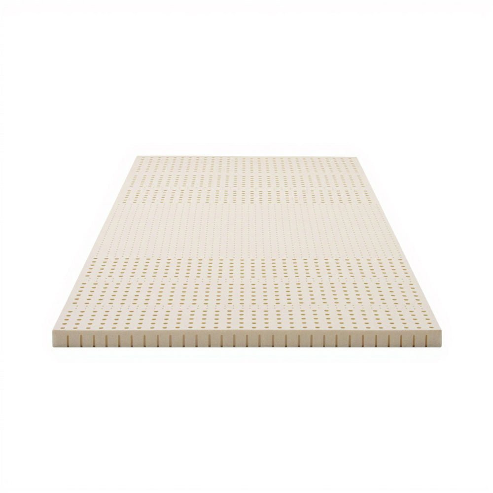 5cm Single Latex Mattress Topper - White - Furniture > Mattresses > Mattress Toppers - Rivercity House & Home Co. (ABN 18 642 972 209) - Affordable Modern Furniture Australia
