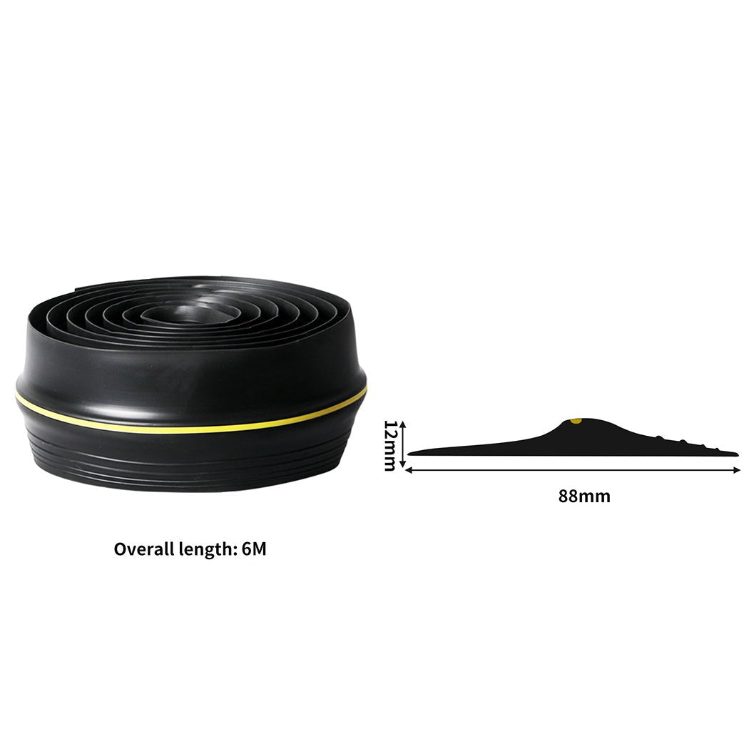 6 Meter Garage Door Seal Weather Strip - Yellow - Rivercity House & Home Co. (ABN 18 642 972 209) - Affordable Modern Furniture Australia
