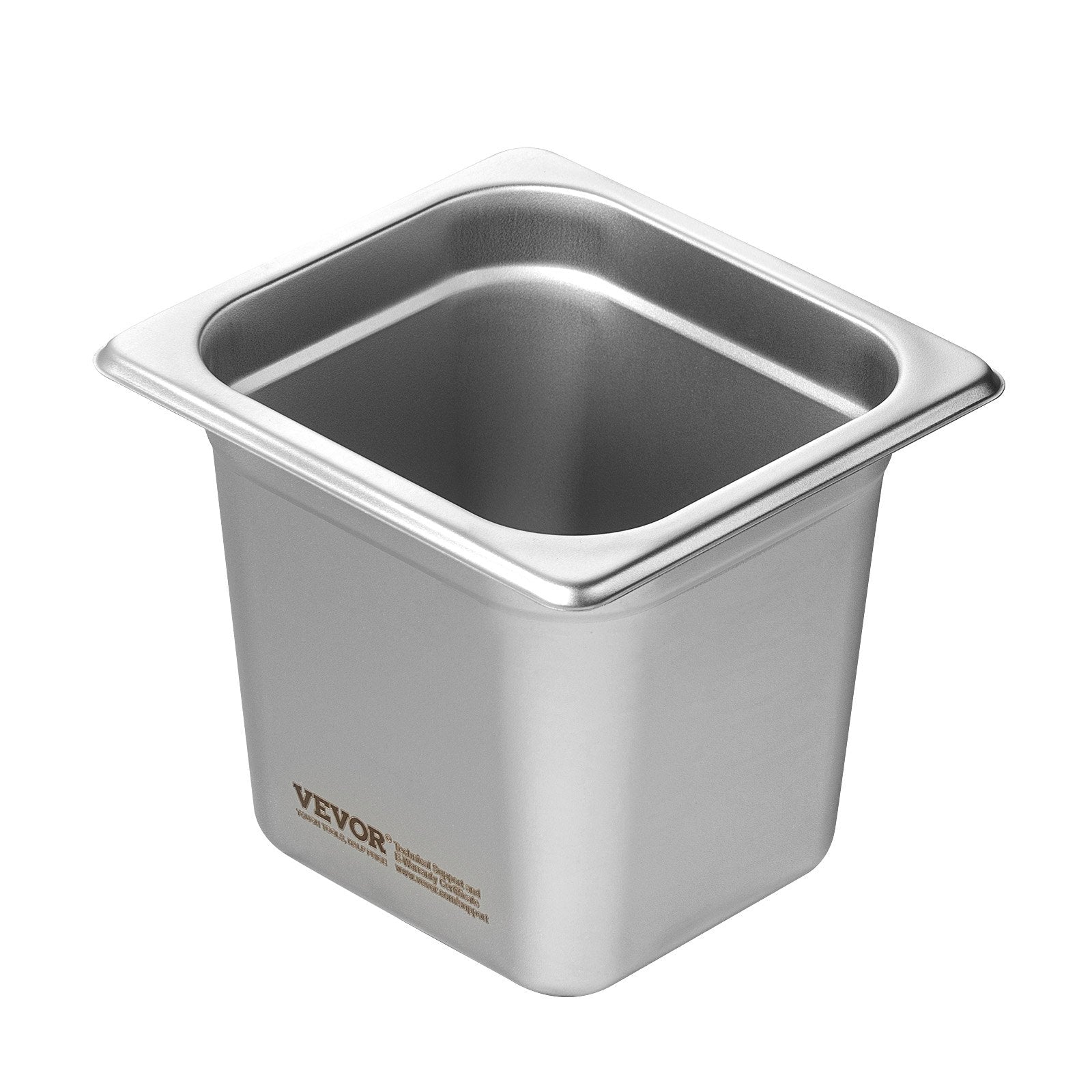 6 Pack Hotel Pans, 1/6 Size Anti - Jam Steam Pan, 0.8mm Thick Stainless Steel Restaurant Steam Table Pan, 6 - Inch Deep Commercial Table Pan, Catering Storage Food Pan, for Industrial & Scientific - Home & Garden > Kitchenware > Food Storage - Rivercity House & Home Co. (ABN 18 642 972 209) - Affordable Modern Furniture Australia