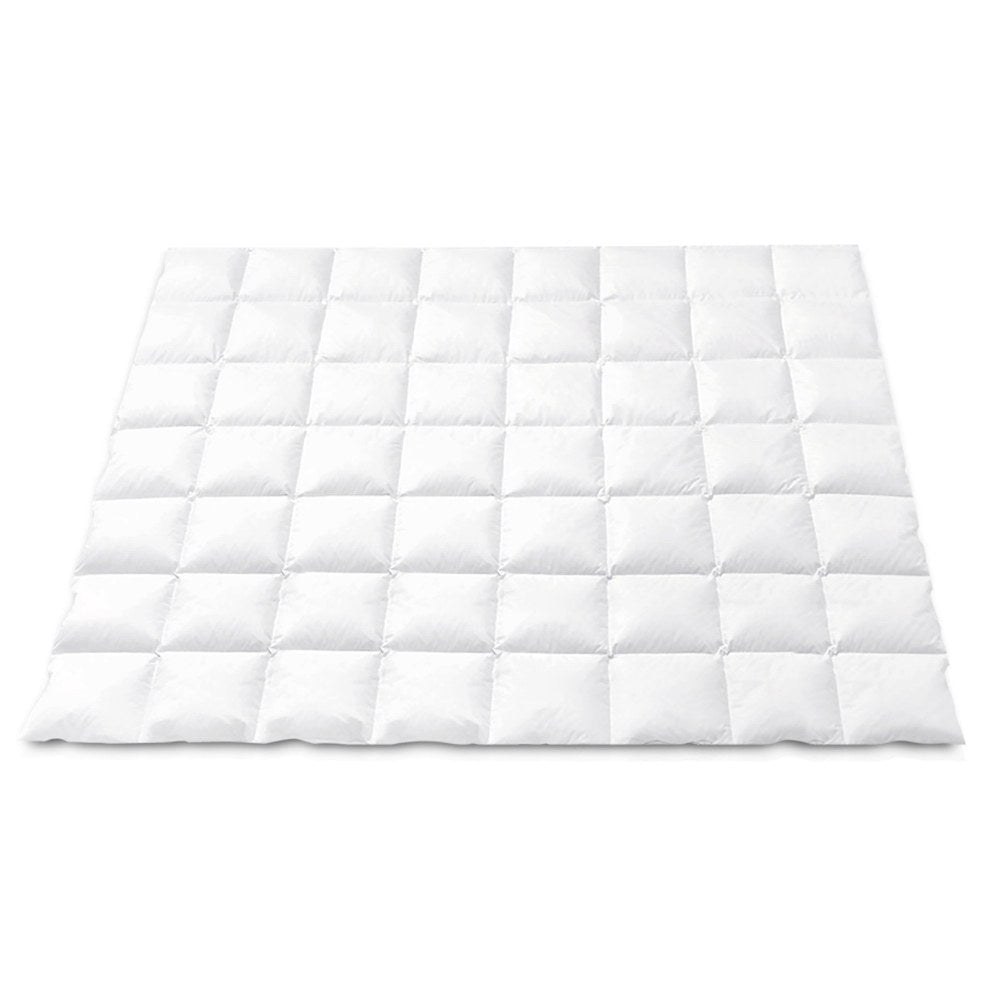 700GSM Duck Down Feather Quilt Duvet Double Winter Blanket - White - Home & Garden > Bedding > Quilts & Duvets - Rivercity House & Home Co. (ABN 18 642 972 209) - Affordable Modern Furniture Australia