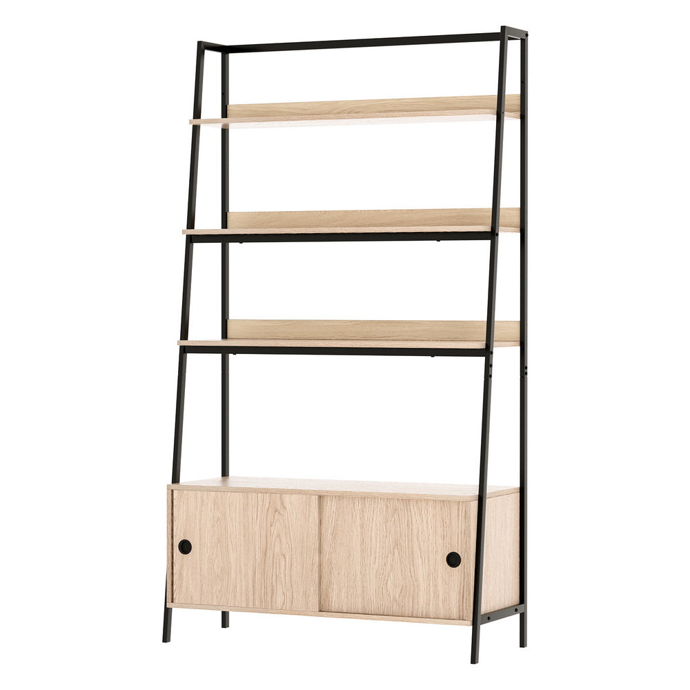 Bookshelf with Cabinet MIRA Oak