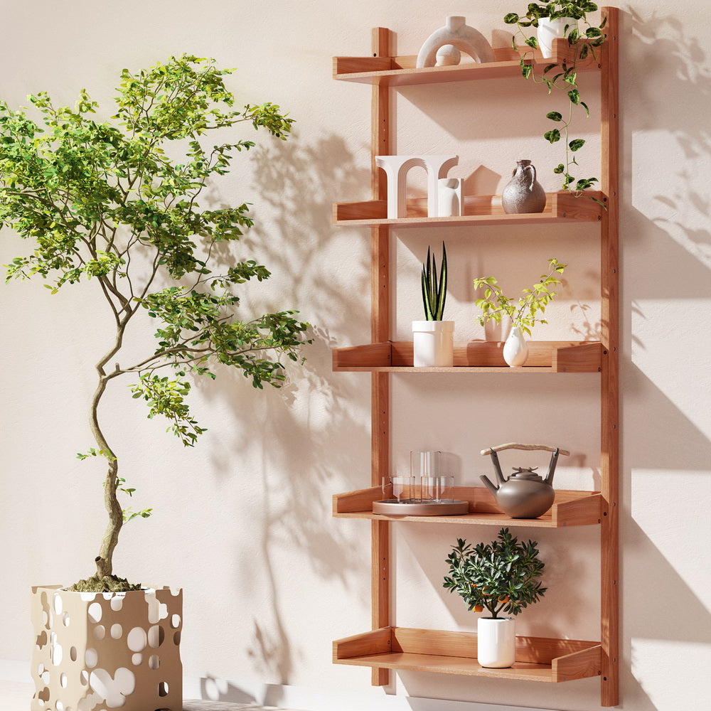 Bookshelf Floating Shelf CAPIZ Oak