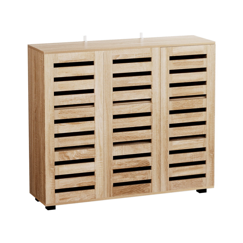 Alster Extra Large 5 Tier Shoe Cabinet Pine