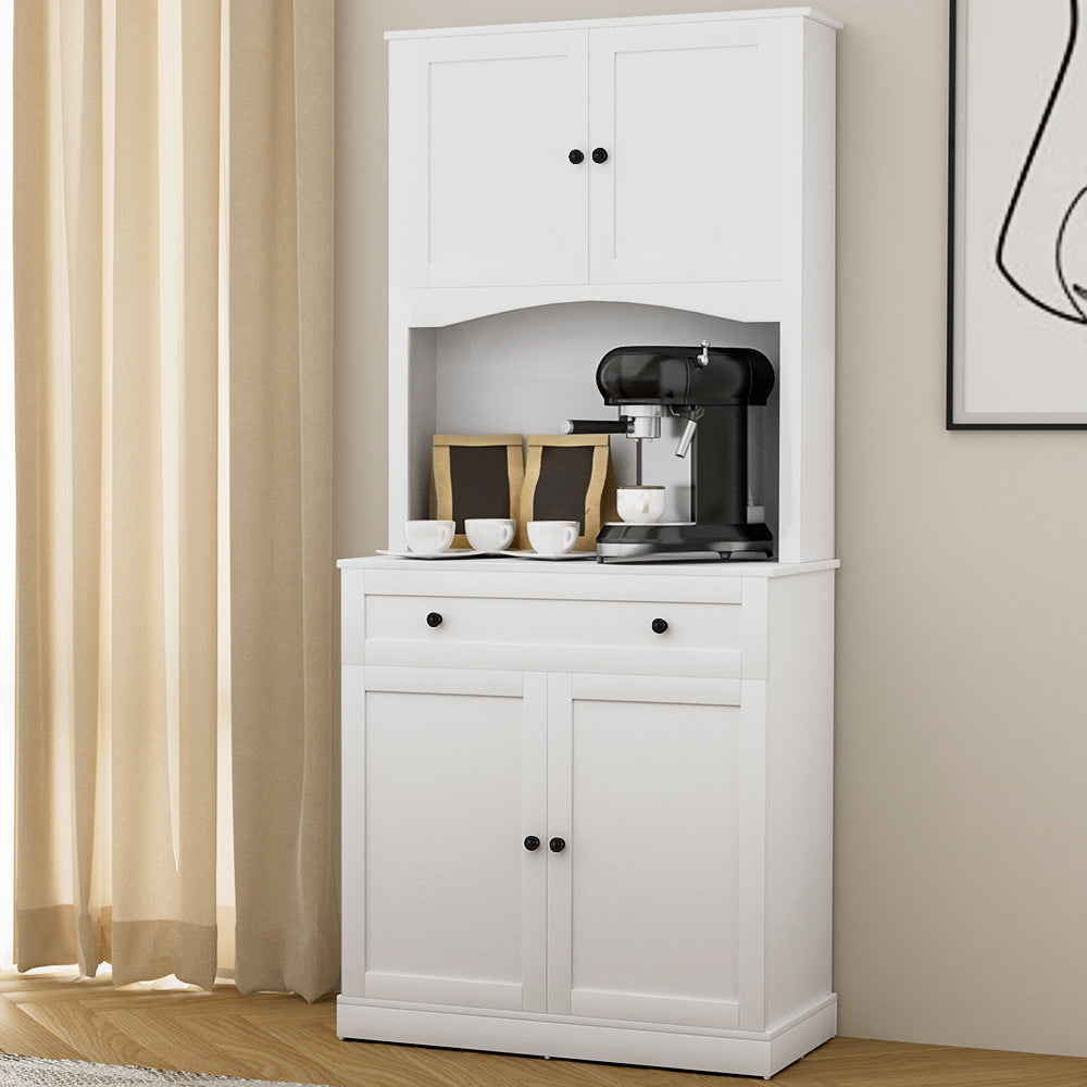 Beini Buffet Sideboard Cabinet White