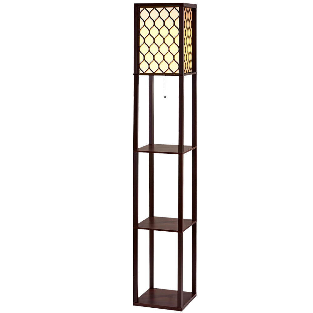 Toby 3 Shelf Vintage Floor Lamp
