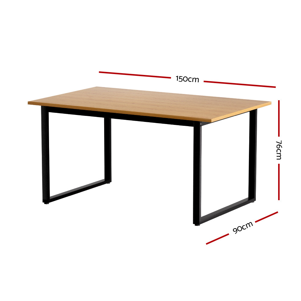 6 Seater Industrial Style Dining Table 150CM