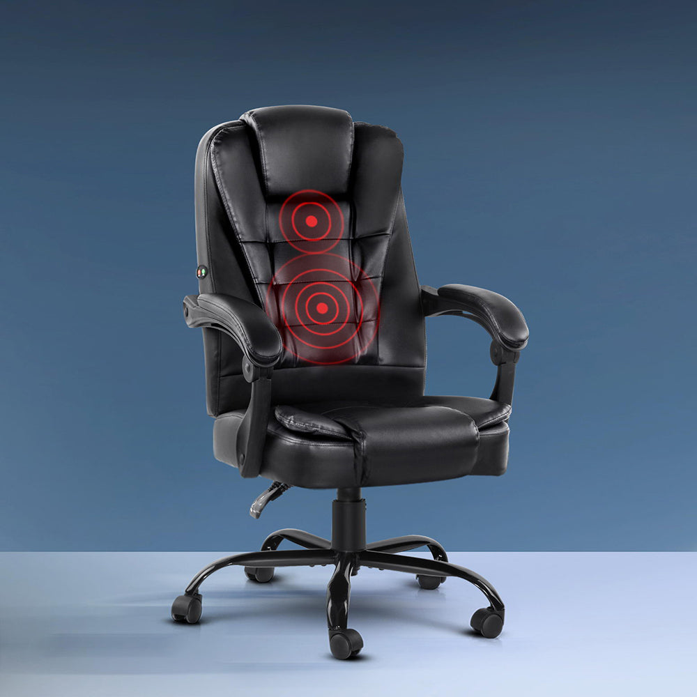 Electric Massage Chair Recliner (Black)