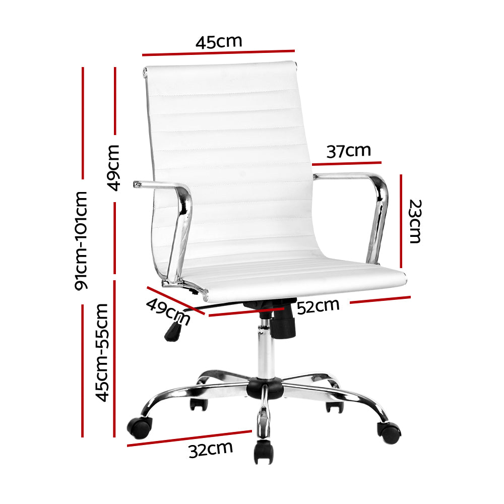Executive Office Chair (White)