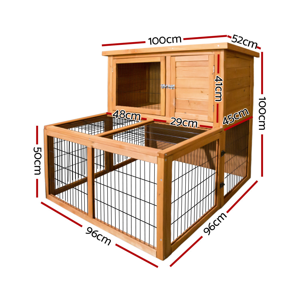 100cm Tall Wooden Pet Coop