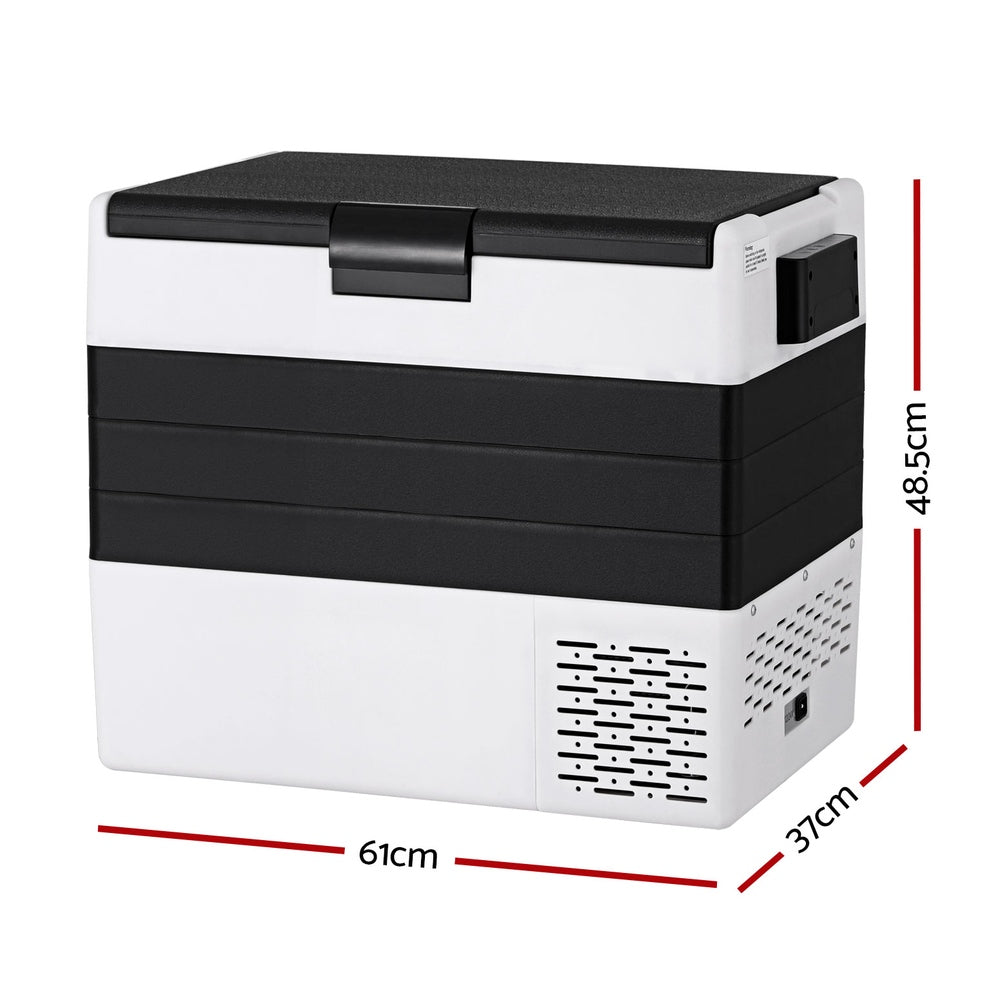 45L Portable Fridge Freezer Camping Cooler 12V/24V/240V Caravan Car