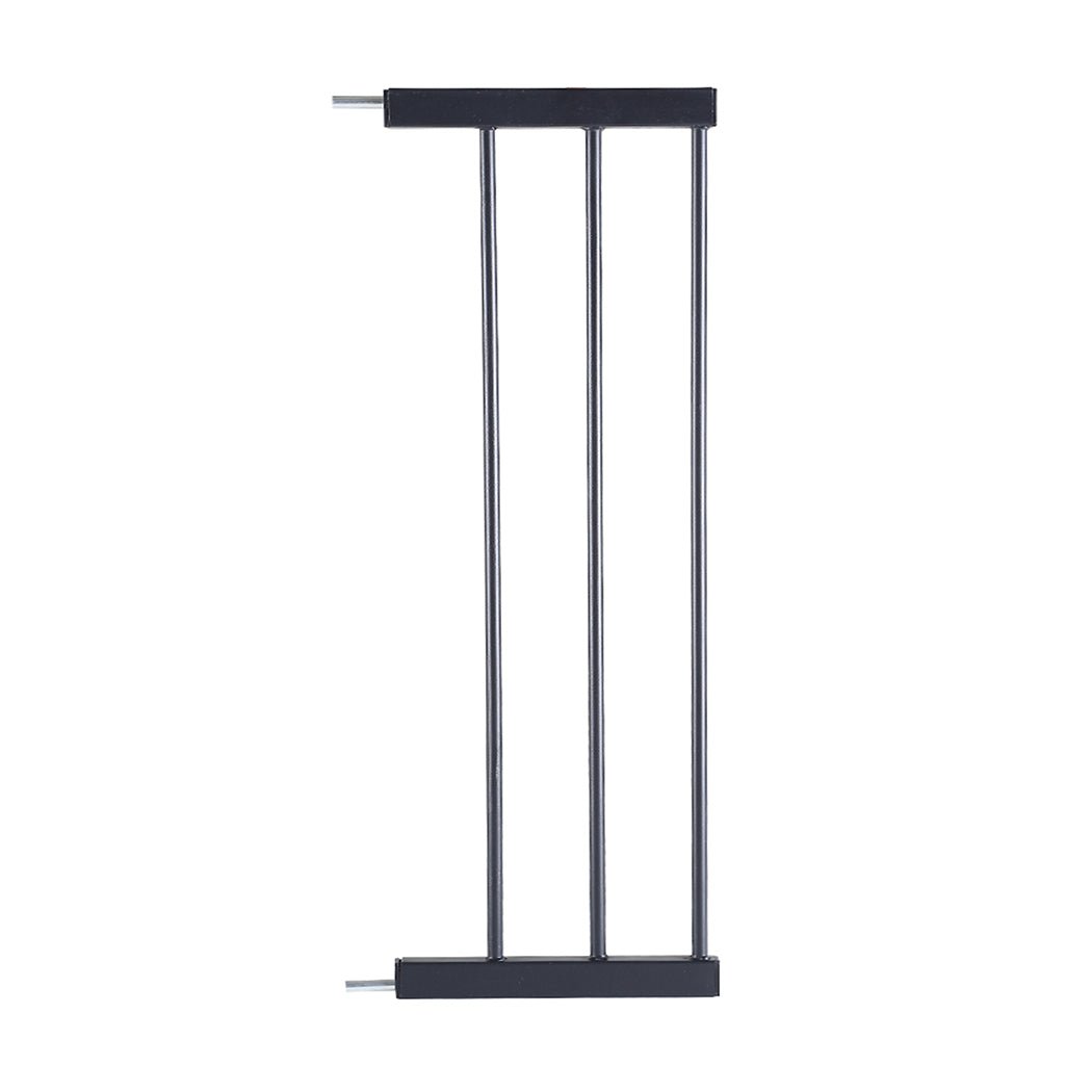 Adjustable Baby and Pet Safety Gate with 20cm Extension - Black - Rivercity House & Home Co. (ABN 18 642 972 209) - Affordable Modern Furniture Australia