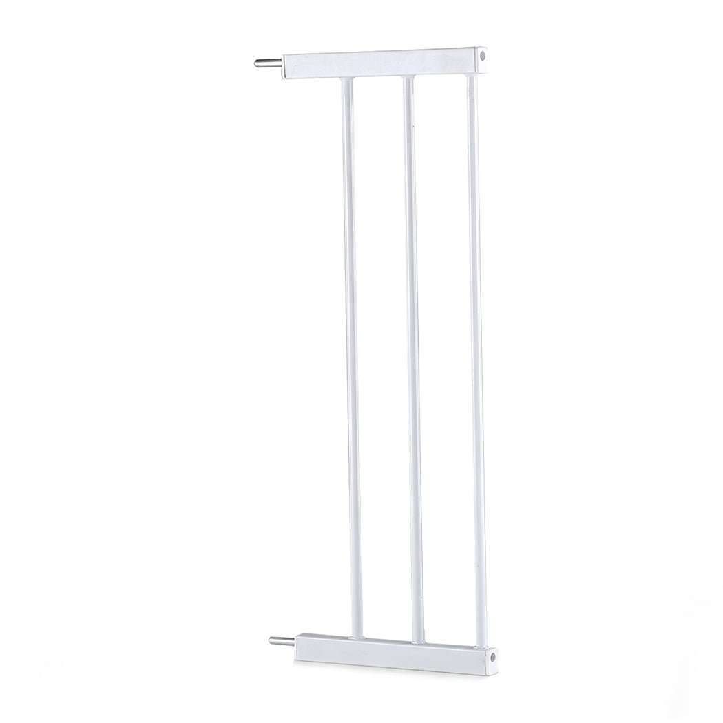 Adjustable Baby and Pet Safety Gate with 20cm Extension - White - Rivercity House & Home Co. (ABN 18 642 972 209) - Affordable Modern Furniture Australia