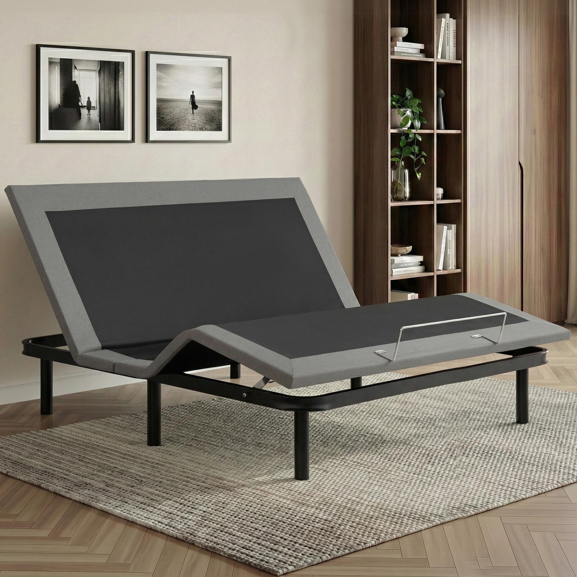 Adjustable Bed Frame King Size Electric Bed Base Wireless Remote Control Zero Gravity Power Bed Foundation - Furniture > Bedroom > Beds & Bed Frames - Rivercity House & Home Co. (ABN 18 642 972 209) - Affordable Modern Furniture Australia