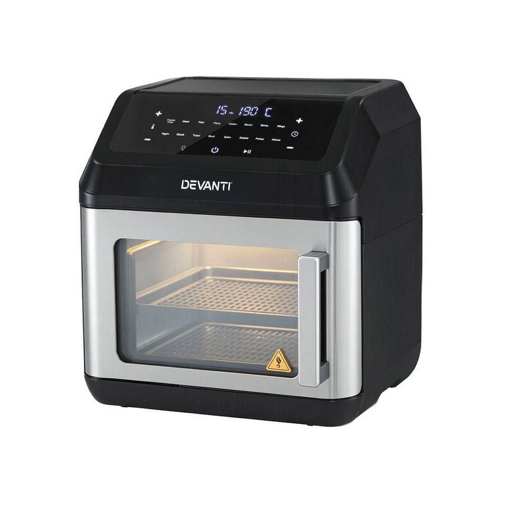 Air Fryer 13L LCD Fryers Oven - Appliances > Kitchen Appliances > Air Fryers - Rivercity House & Home Co. (ABN 18 642 972 209) - Affordable Modern Furniture Australia