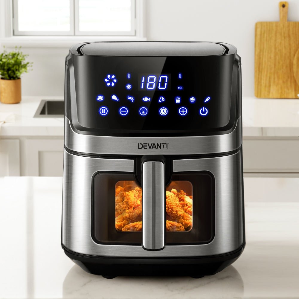 Air Fryer LCD Fryers Oven Airfryer Healthy Cooker Oil Free Kitche