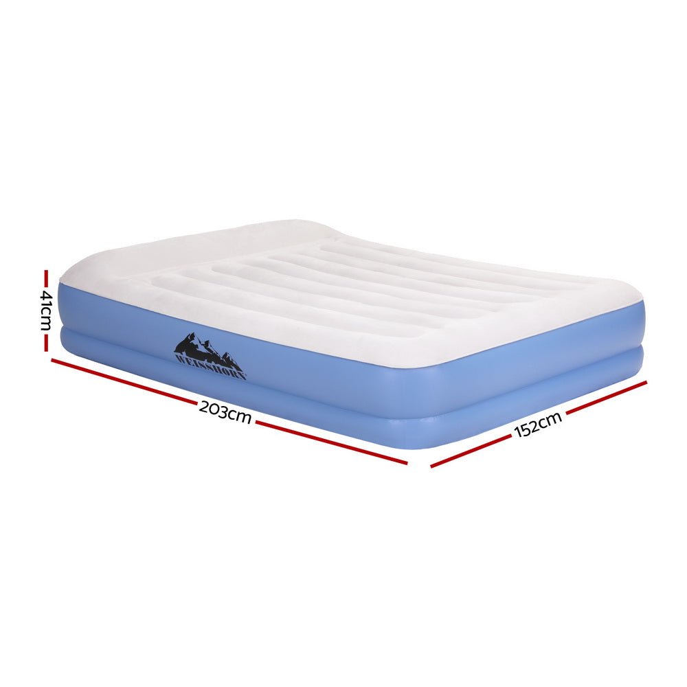 Air Mattress Queen Inflatable Bed 41cm Air bed - Outdoor Recreation > Camping > Inflatable Mattresses - Rivercity House & Home Co. (ABN 18 642 972 209) - Affordable Modern Furniture Australia