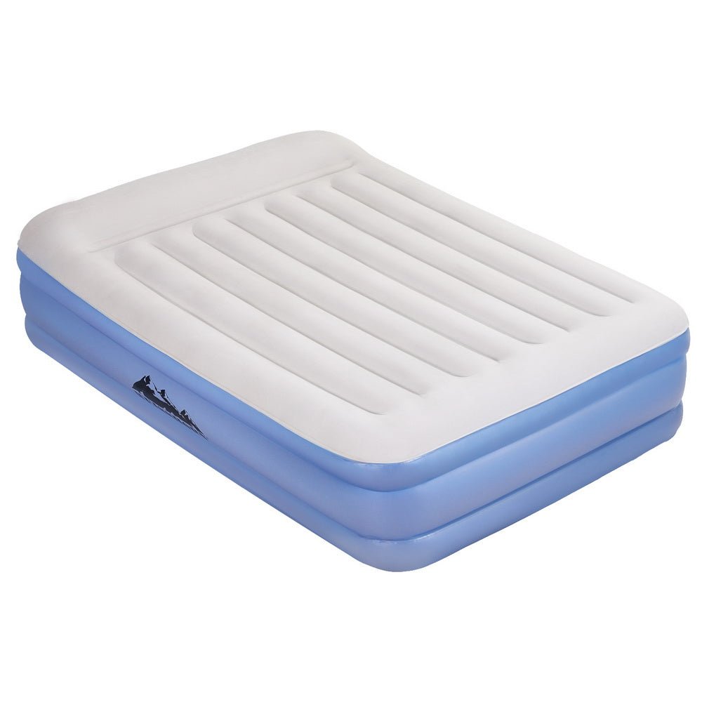 Air Mattress Queen Inflatable Bed 46cm Air bed - Home & Garden > Inflatable Mattress - Rivercity House & Home Co. (ABN 18 642 972 209) - Affordable Modern Furniture Australia