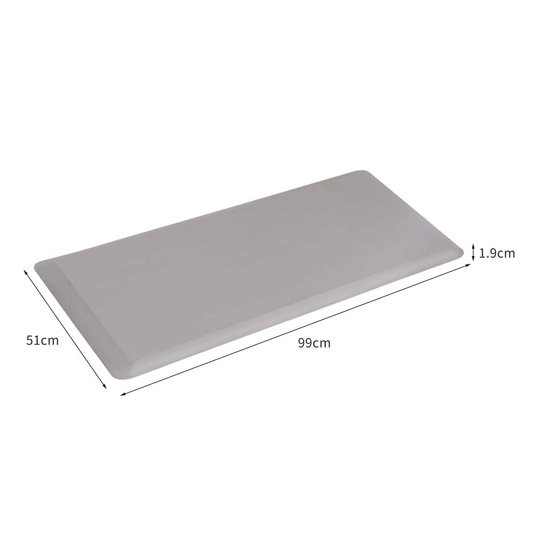 Anti Fatigue Standing Desk Mat 51x99cm Large - Grey - Rivercity House & Home Co. (ABN 18 642 972 209) - Affordable Modern Furniture Australia