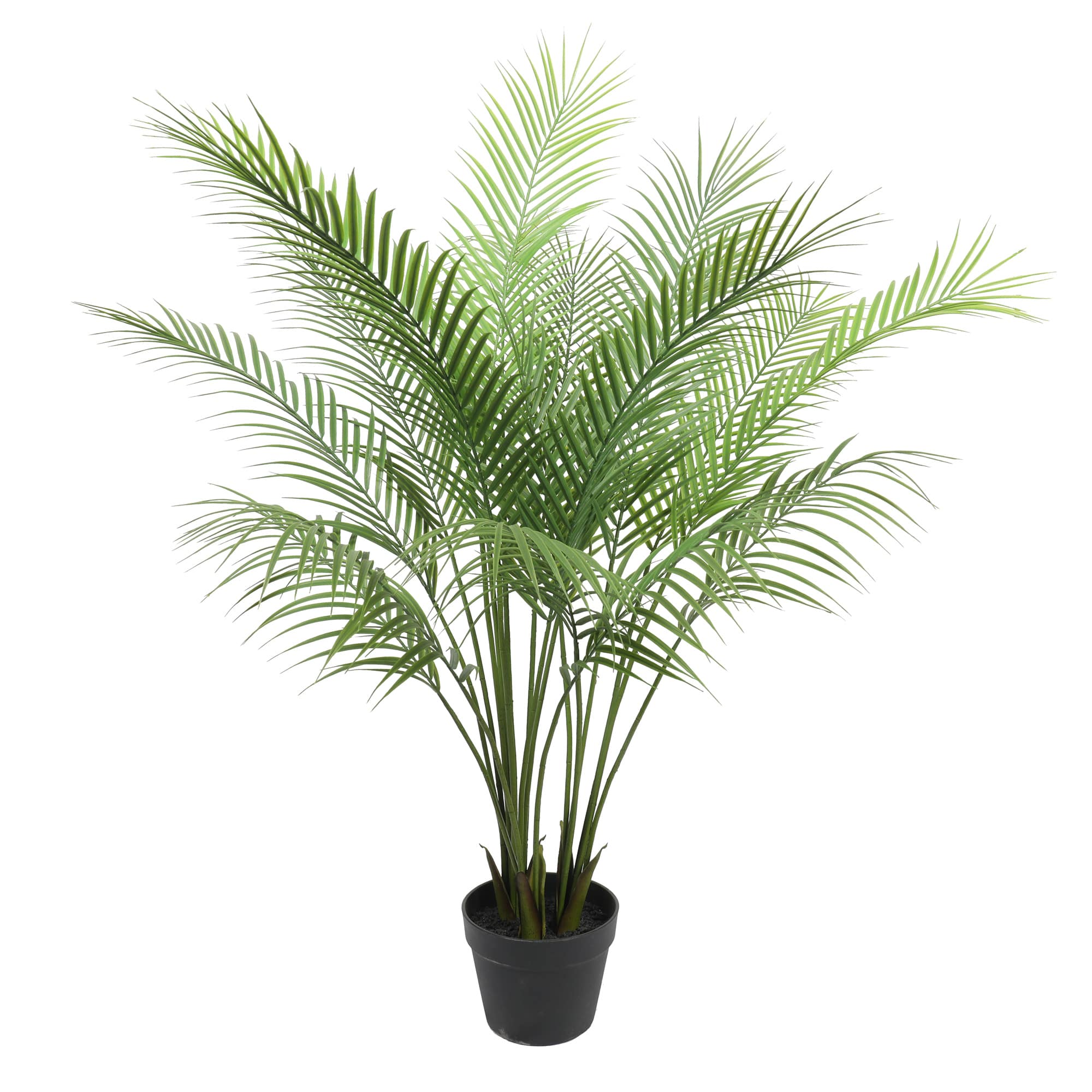 Artificial Modern Bushy Areca Fern Tree 120cm - Home & Garden > Artificial Plants > Artificial Flowers & Plants - Rivercity House & Home Co. (ABN 18 642 972 209) - Affordable Modern Furniture Australia