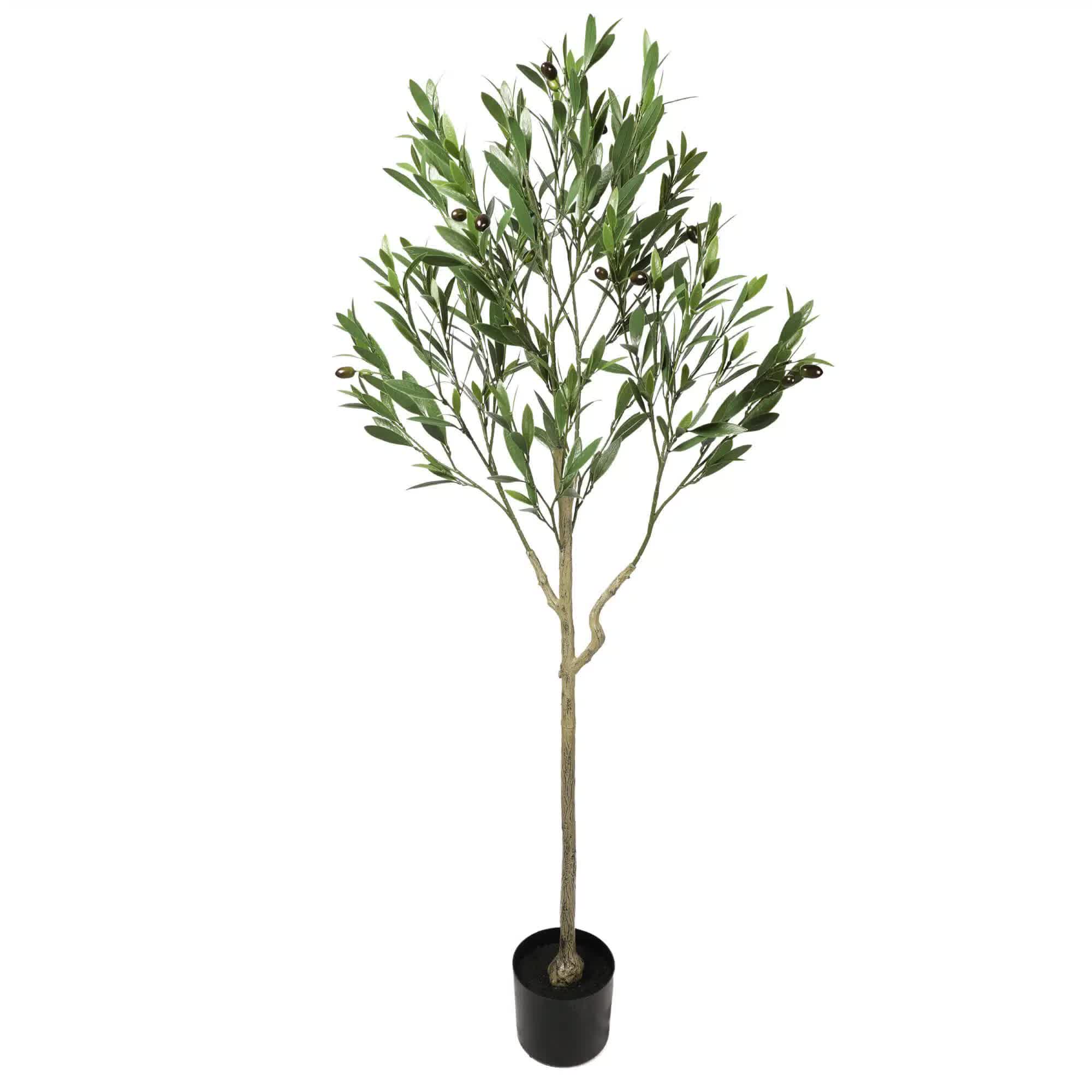 Artificial Olive Tree 150cm UV Resistant - Green - Home & Garden > Artificial Plants > Artificial Trees - Rivercity House & Home Co. (ABN 18 642 972 209) - Affordable Modern Furniture Australia