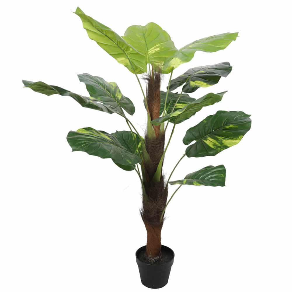 Artificial Potted Pothos Plant with Support Pole 100cm - Green - Home & Garden > Artificial Plants > Artificial Potted Plants - Rivercity House & Home Co. (ABN 18 642 972 209) - Affordable Modern Furniture Australia