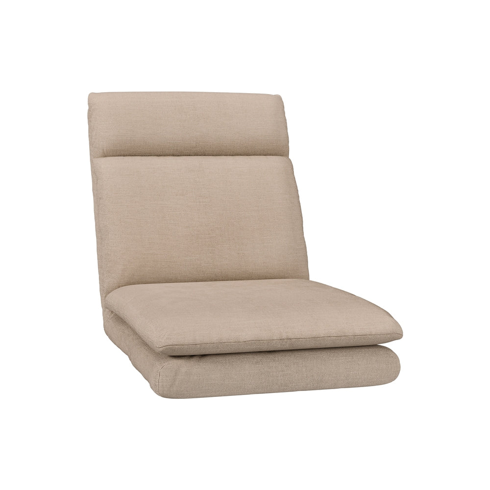 Artiss Floor Lounge Sofa Bed 1 Seater Linen Beige - Furniture > Living Room - Rivercity House & Home Co. (ABN 18 642 972 209) - Affordable Modern Furniture Australia