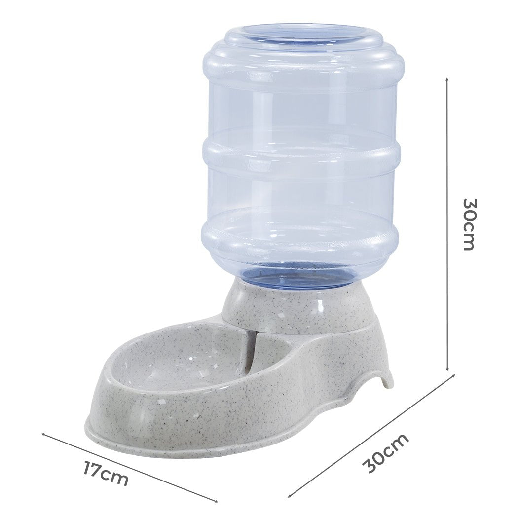 Automatic 3.5L Pet Feeder and Water Dispenser - Grey - Rivercity House & Home Co. (ABN 18 642 972 209) - Affordable Modern Furniture Australia