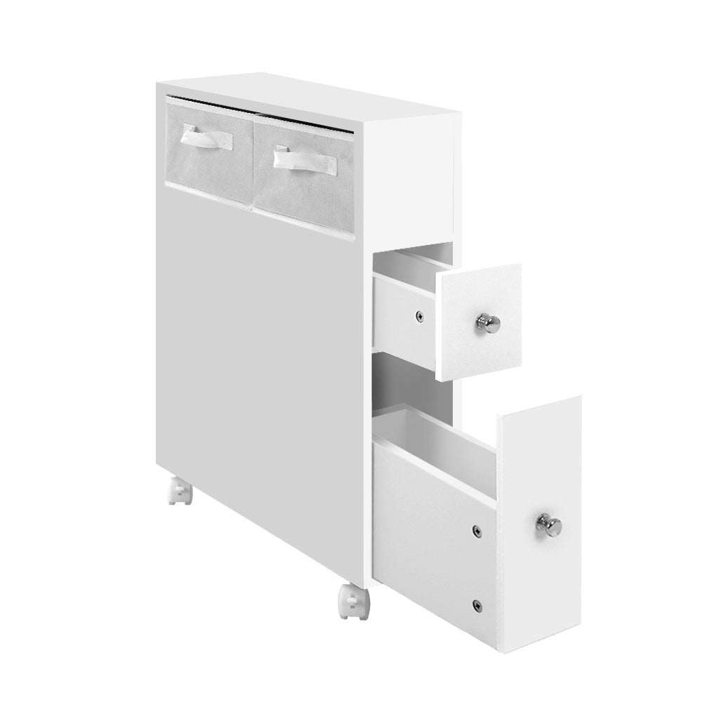 Bathroom Cabinet Storage Toilet Organiser - Furniture > Bathroom - Rivercity House & Home Co. (ABN 18 642 972 209) - Affordable Modern Furniture Australia