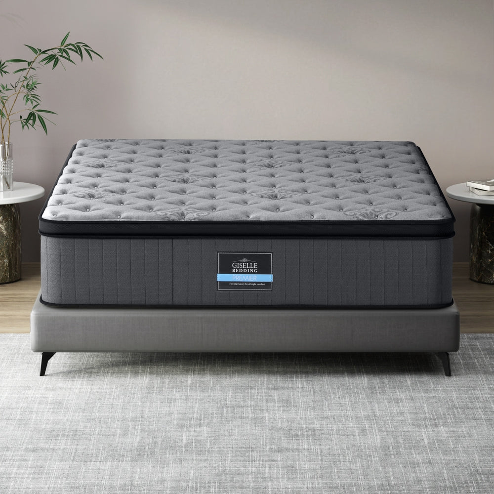 Bed Mattress 34cm King - Furniture > Mattresses > King Size Mattress - Rivercity House & Home Co. (ABN 18 642 972 209) - Affordable Modern Furniture Australia