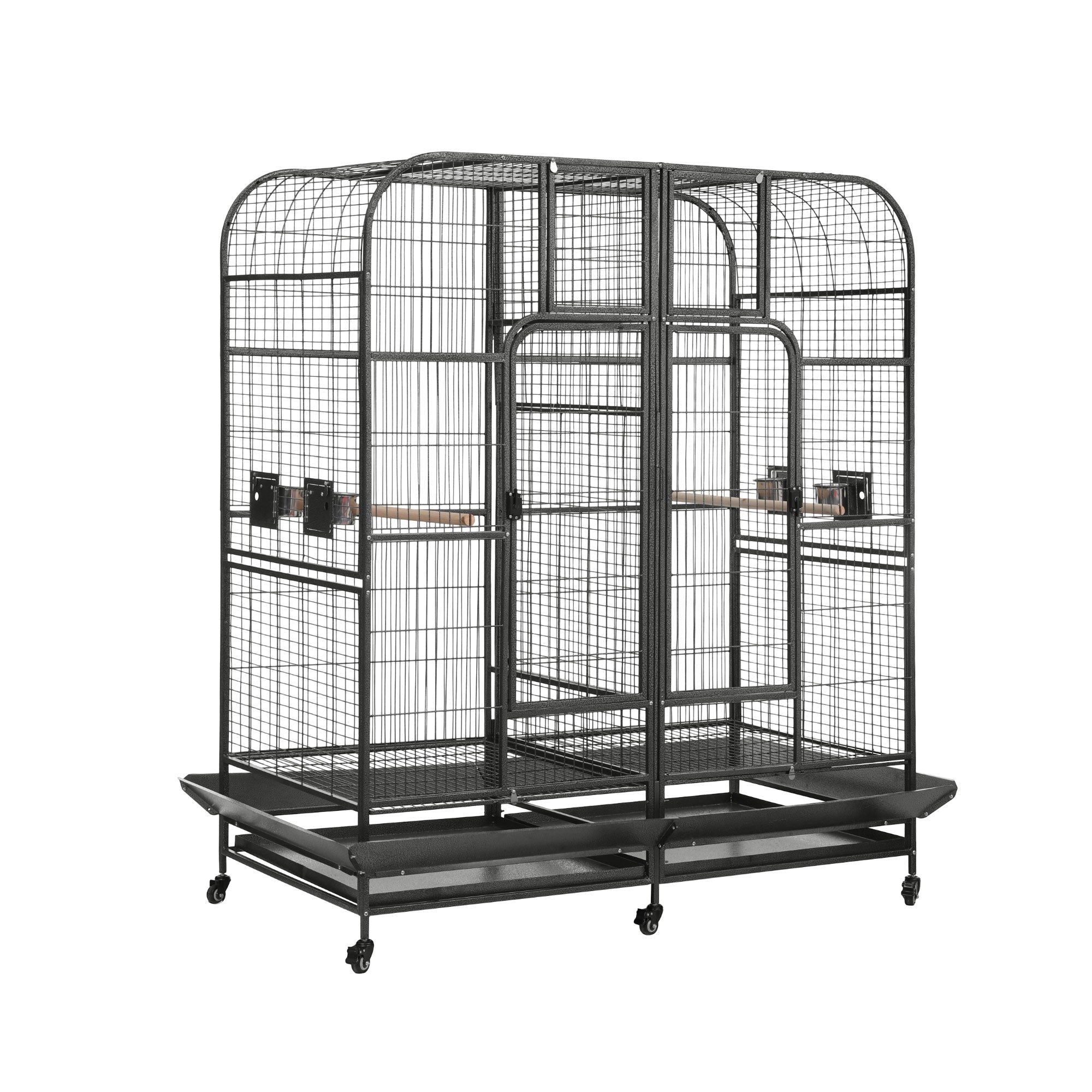 Bird Cage Extra Large Aviary 185cm Pet Parrot Cage Castor Wheel Removable Divider - Pet Care > Bird > Bird Cages & Stands - Rivercity House & Home Co. (ABN 18 642 972 209) - Affordable Modern Furniture Australia