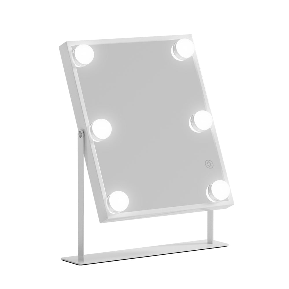 Bluetooth LED Makeup Mirror Mirrors Lighted Vanity Hollywood 25X30CM - Home & Garden > Decor > Mirrors - Rivercity House & Home Co. (ABN 18 642 972 209) - Affordable Modern Furniture Australia