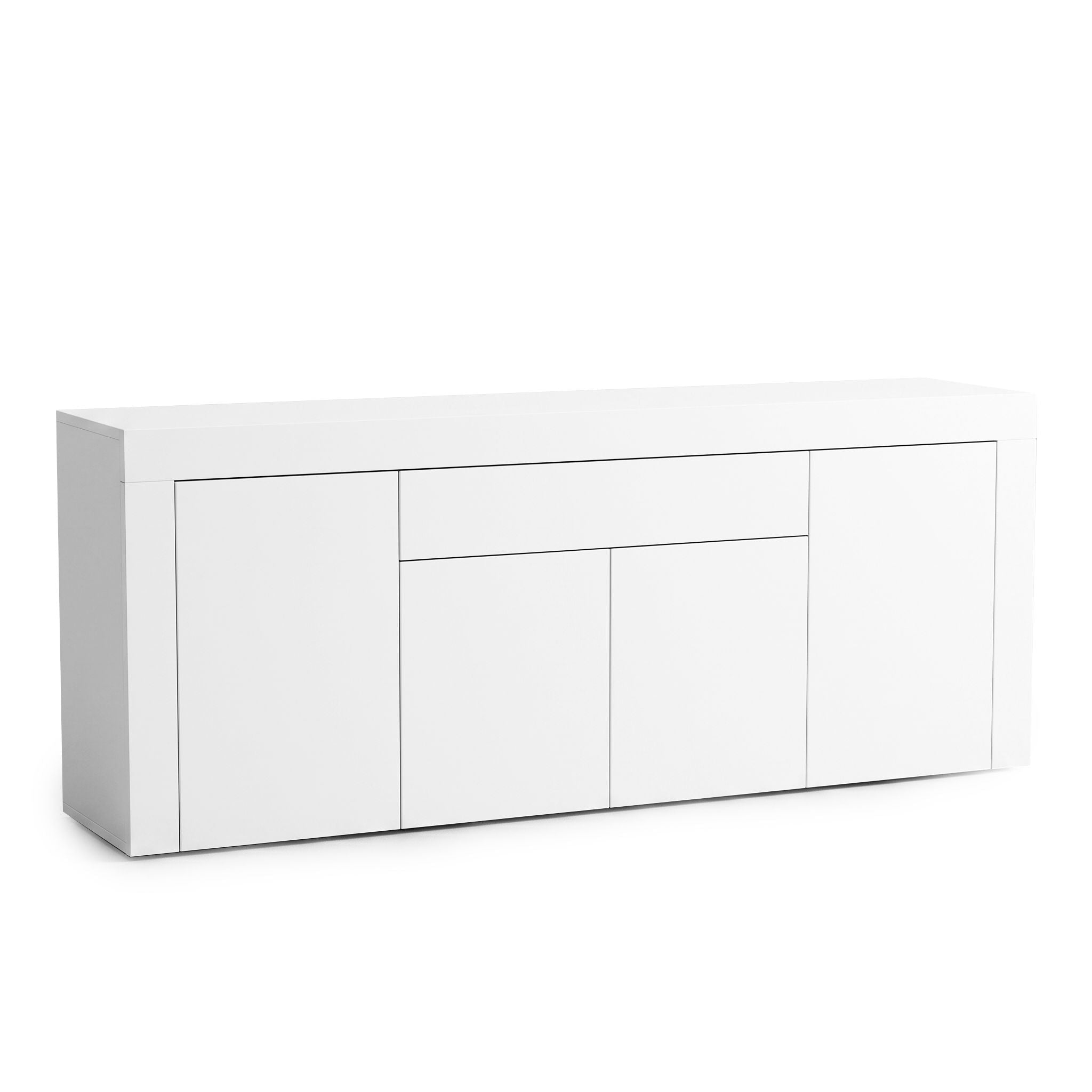Buffet Sideboard Cabinet 180cm Cupboard Pantry Storage Drawer White DANA - Furniture > Dining > Buffets & Sideboards - Rivercity House & Home Co. (ABN 18 642 972 209) - Affordable Modern Furniture Australia